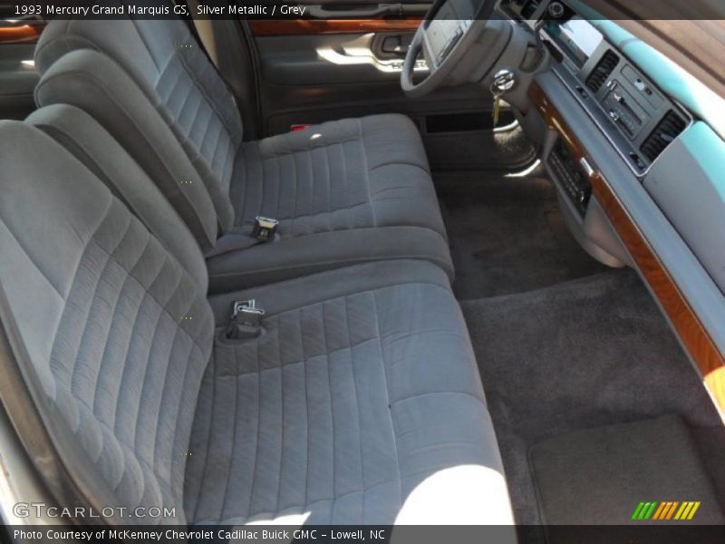 Silver Metallic / Grey 1993 Mercury Grand Marquis GS