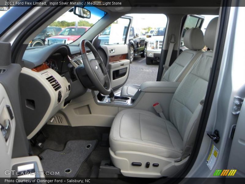 Ingot Silver Metallic / Medium Light Stone 2011 Ford Flex Limited