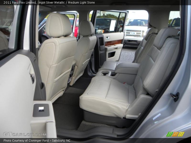 Ingot Silver Metallic / Medium Light Stone 2011 Ford Flex Limited