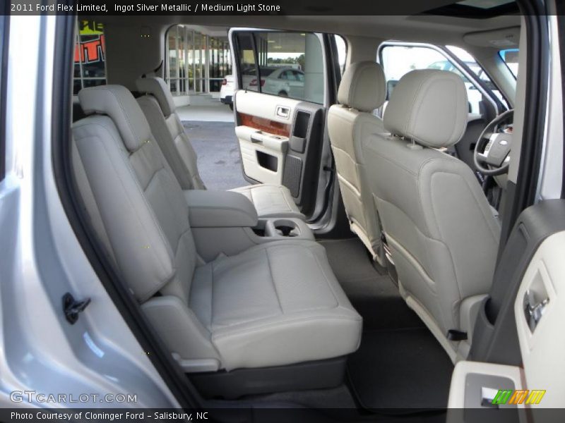 Ingot Silver Metallic / Medium Light Stone 2011 Ford Flex Limited