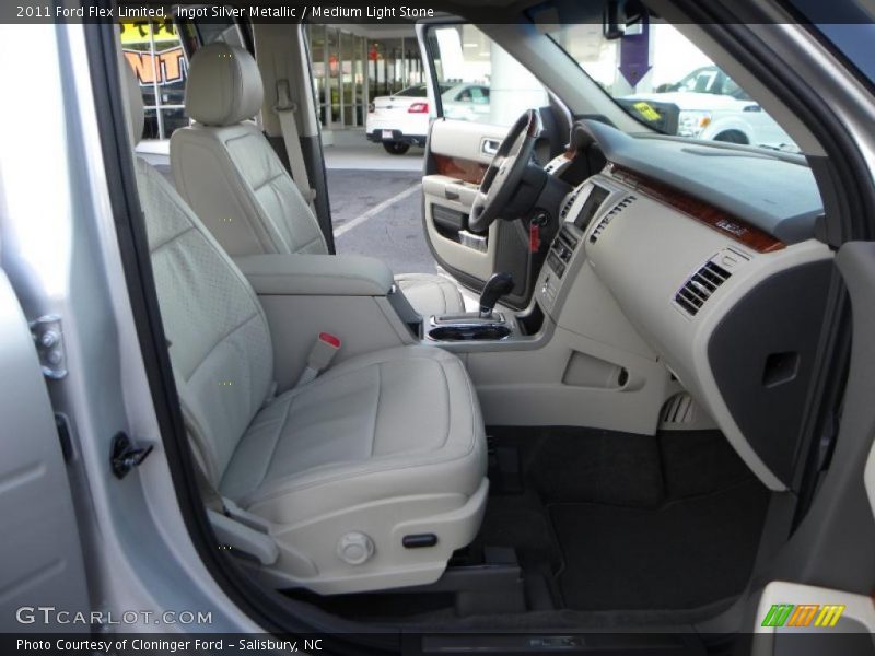 Ingot Silver Metallic / Medium Light Stone 2011 Ford Flex Limited