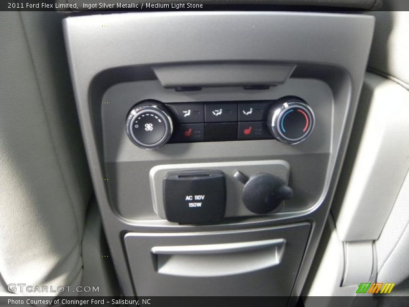Ingot Silver Metallic / Medium Light Stone 2011 Ford Flex Limited