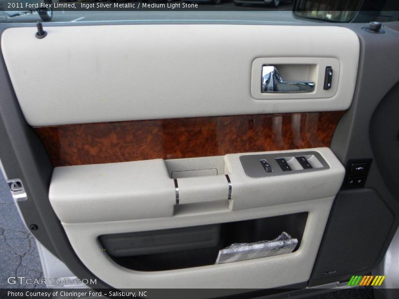 Ingot Silver Metallic / Medium Light Stone 2011 Ford Flex Limited
