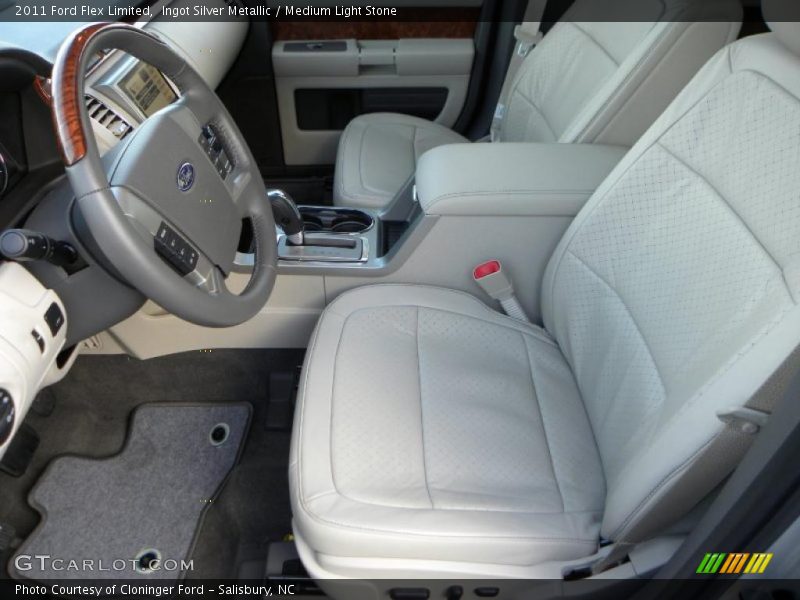 Ingot Silver Metallic / Medium Light Stone 2011 Ford Flex Limited