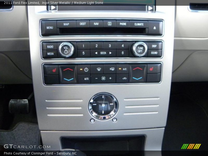 Ingot Silver Metallic / Medium Light Stone 2011 Ford Flex Limited