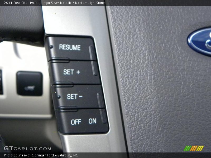 Ingot Silver Metallic / Medium Light Stone 2011 Ford Flex Limited