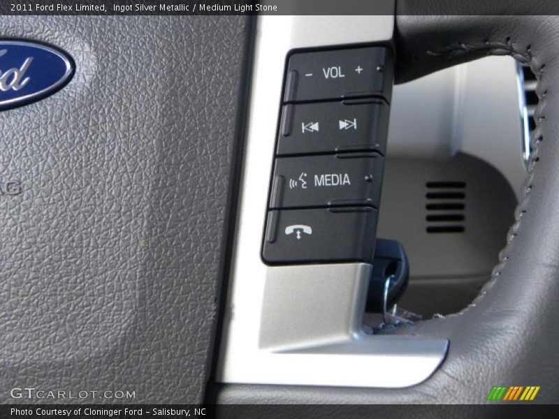 Ingot Silver Metallic / Medium Light Stone 2011 Ford Flex Limited