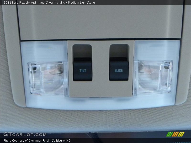 Ingot Silver Metallic / Medium Light Stone 2011 Ford Flex Limited
