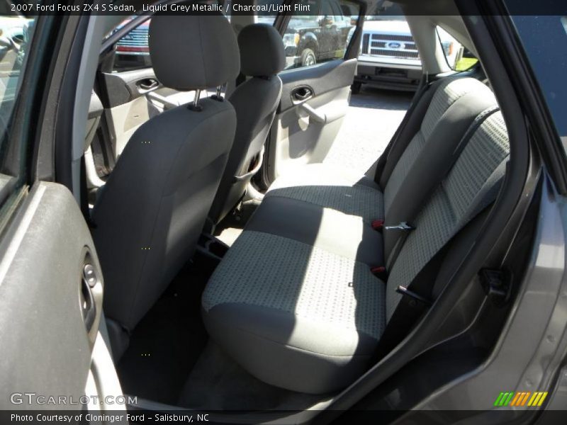 Liquid Grey Metallic / Charcoal/Light Flint 2007 Ford Focus ZX4 S Sedan