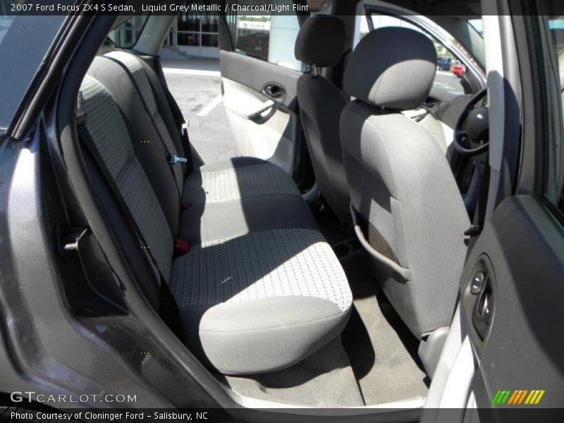 Liquid Grey Metallic / Charcoal/Light Flint 2007 Ford Focus ZX4 S Sedan
