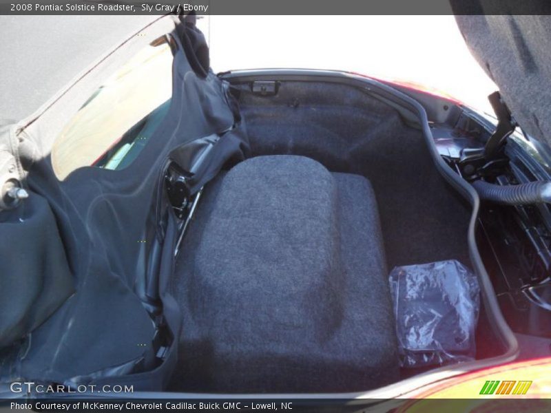 Sly Gray / Ebony 2008 Pontiac Solstice Roadster