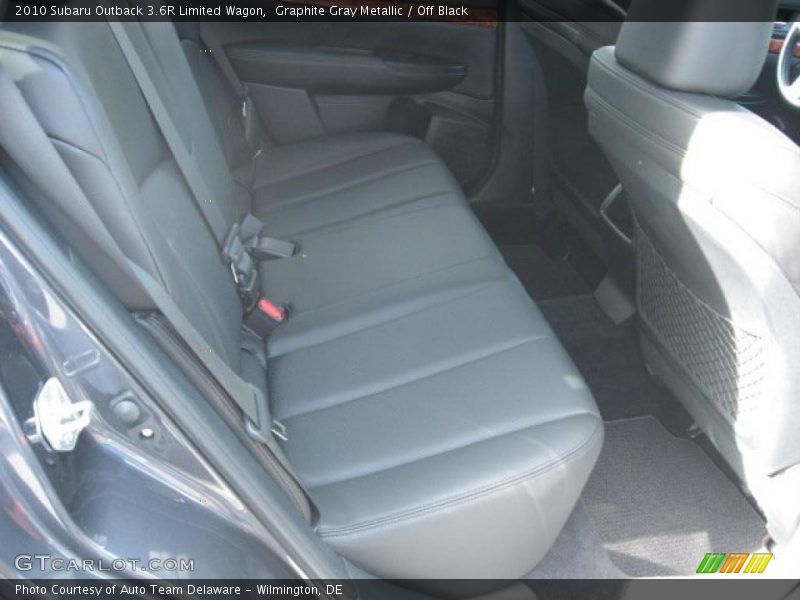 Graphite Gray Metallic / Off Black 2010 Subaru Outback 3.6R Limited Wagon