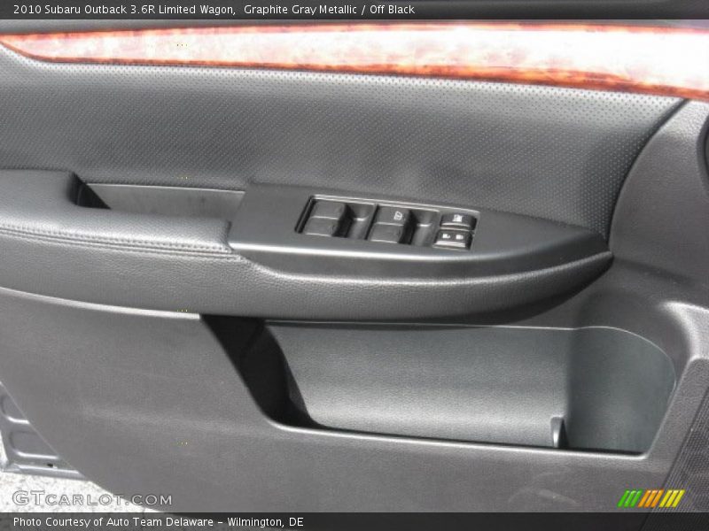 Graphite Gray Metallic / Off Black 2010 Subaru Outback 3.6R Limited Wagon