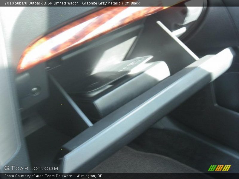 Graphite Gray Metallic / Off Black 2010 Subaru Outback 3.6R Limited Wagon