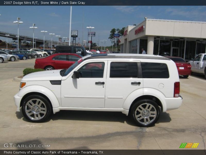 Stone White / Dark Slate Gray 2007 Dodge Nitro R/T