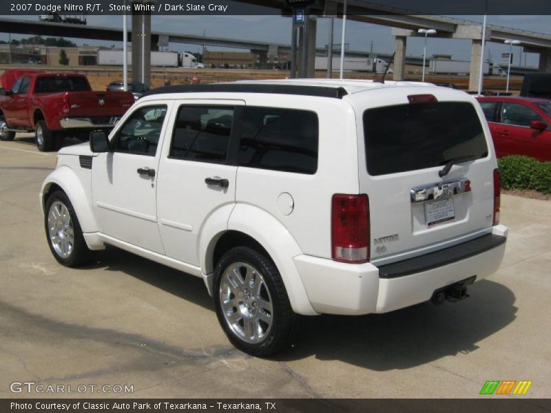Stone White / Dark Slate Gray 2007 Dodge Nitro R/T