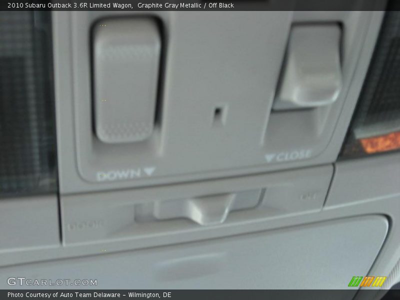 Graphite Gray Metallic / Off Black 2010 Subaru Outback 3.6R Limited Wagon