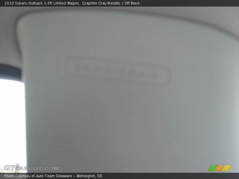 Graphite Gray Metallic / Off Black 2010 Subaru Outback 3.6R Limited Wagon