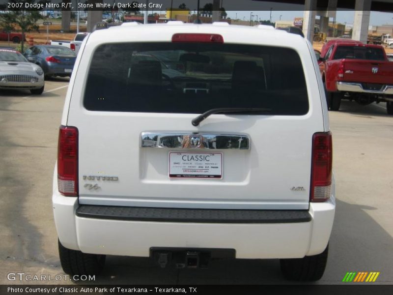 Stone White / Dark Slate Gray 2007 Dodge Nitro R/T