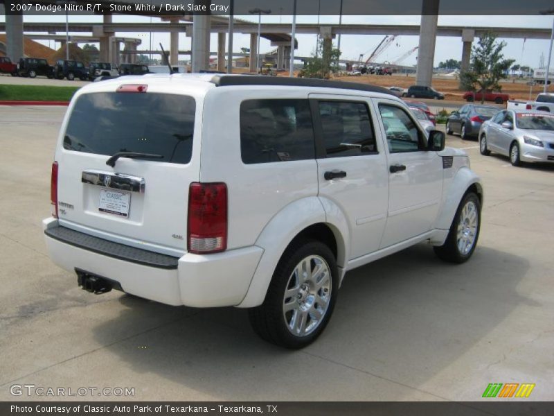 Stone White / Dark Slate Gray 2007 Dodge Nitro R/T