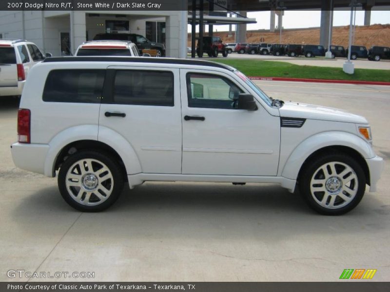 Stone White / Dark Slate Gray 2007 Dodge Nitro R/T
