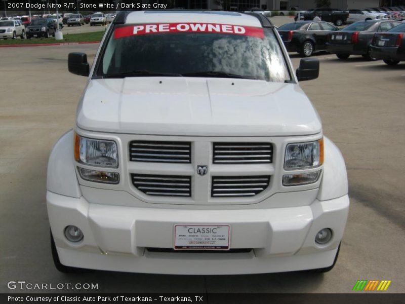 Stone White / Dark Slate Gray 2007 Dodge Nitro R/T