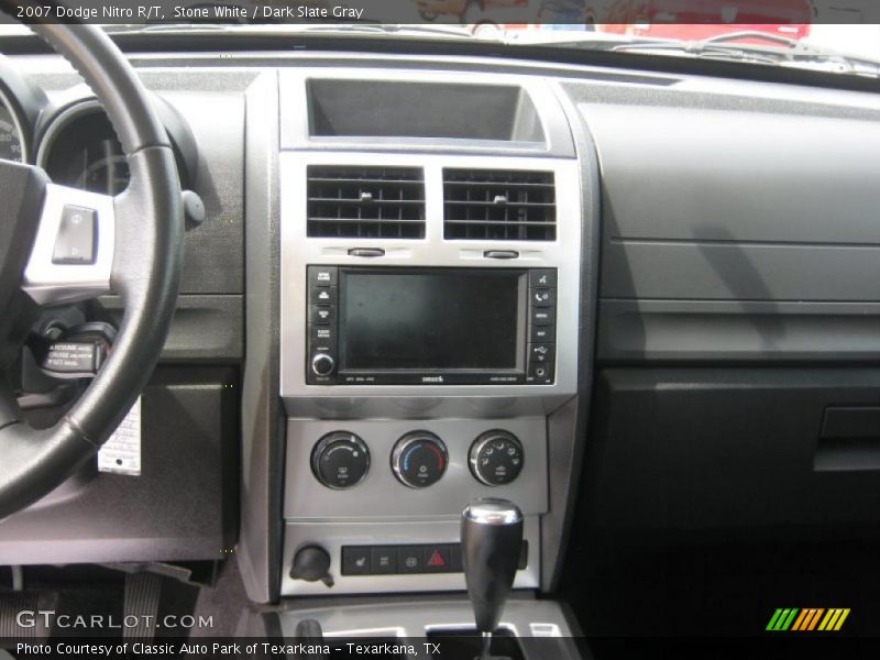 Stone White / Dark Slate Gray 2007 Dodge Nitro R/T