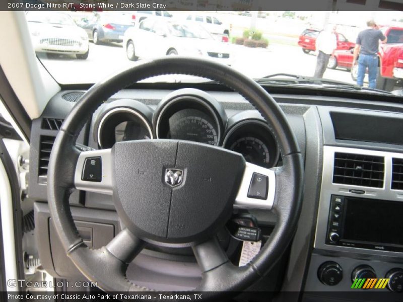 Stone White / Dark Slate Gray 2007 Dodge Nitro R/T