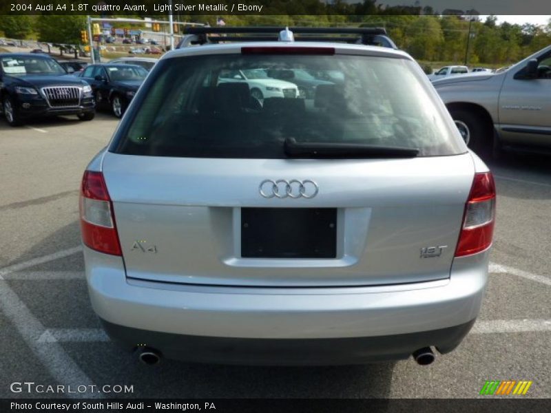 Light Silver Metallic / Ebony 2004 Audi A4 1.8T quattro Avant