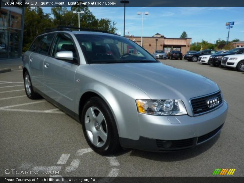 Light Silver Metallic / Ebony 2004 Audi A4 1.8T quattro Avant