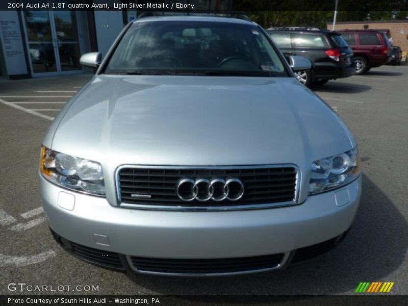 Light Silver Metallic / Ebony 2004 Audi A4 1.8T quattro Avant