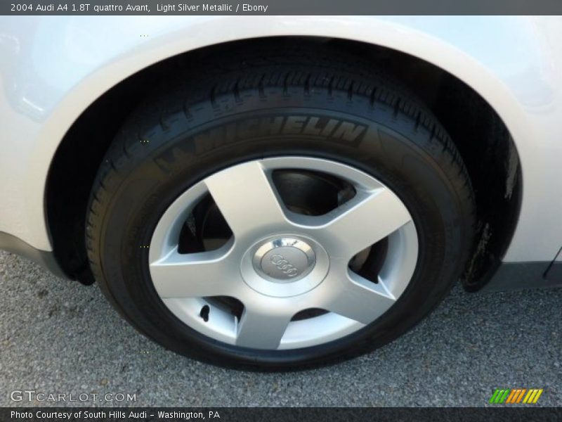 Light Silver Metallic / Ebony 2004 Audi A4 1.8T quattro Avant