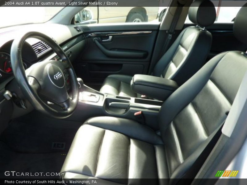 Light Silver Metallic / Ebony 2004 Audi A4 1.8T quattro Avant
