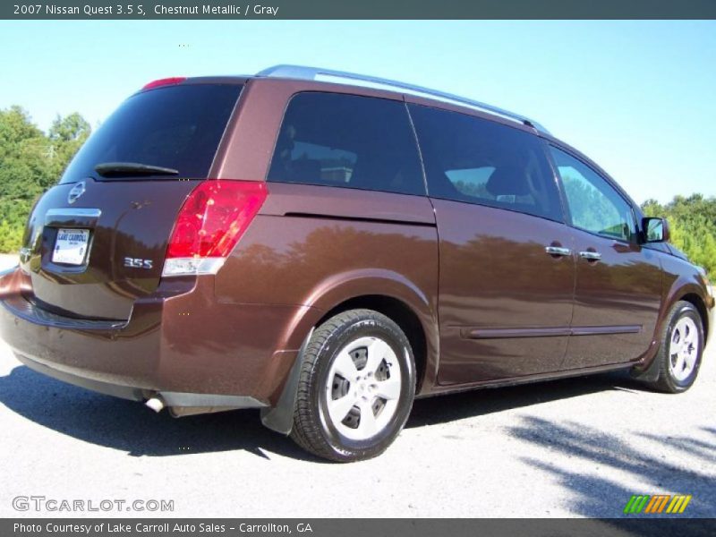 Chestnut Metallic / Gray 2007 Nissan Quest 3.5 S