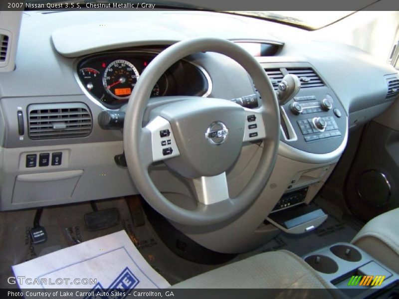 Chestnut Metallic / Gray 2007 Nissan Quest 3.5 S