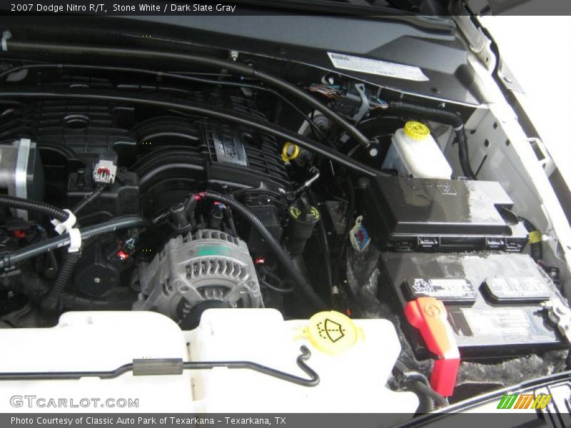 Stone White / Dark Slate Gray 2007 Dodge Nitro R/T