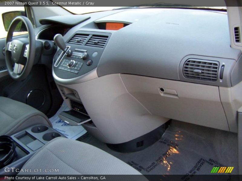 Chestnut Metallic / Gray 2007 Nissan Quest 3.5 S