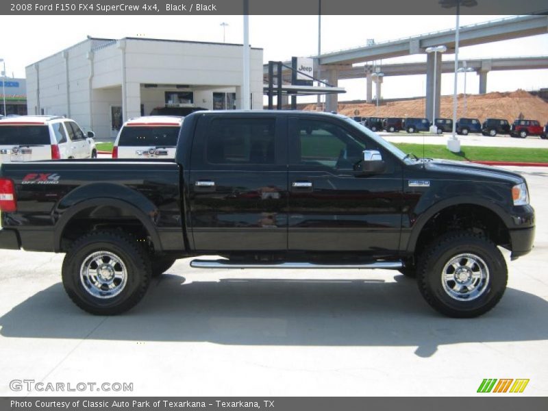 Black / Black 2008 Ford F150 FX4 SuperCrew 4x4