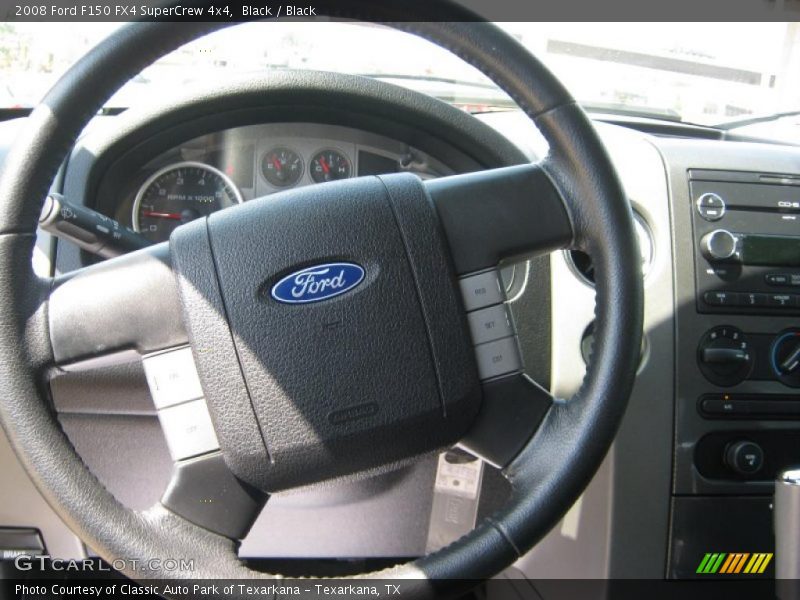 Black / Black 2008 Ford F150 FX4 SuperCrew 4x4