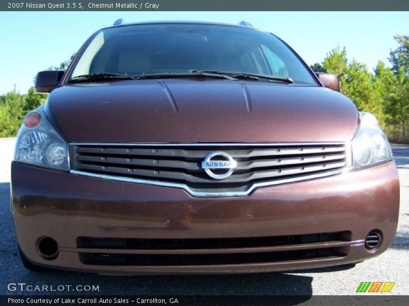 Chestnut Metallic / Gray 2007 Nissan Quest 3.5 S