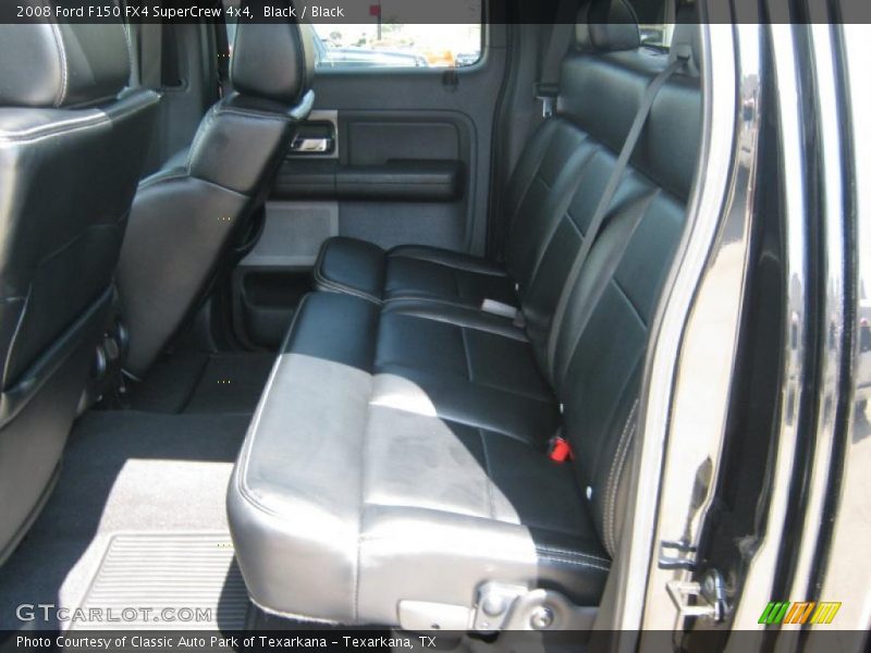Black / Black 2008 Ford F150 FX4 SuperCrew 4x4