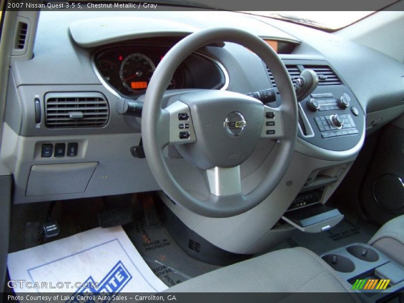 Chestnut Metallic / Gray 2007 Nissan Quest 3.5 S