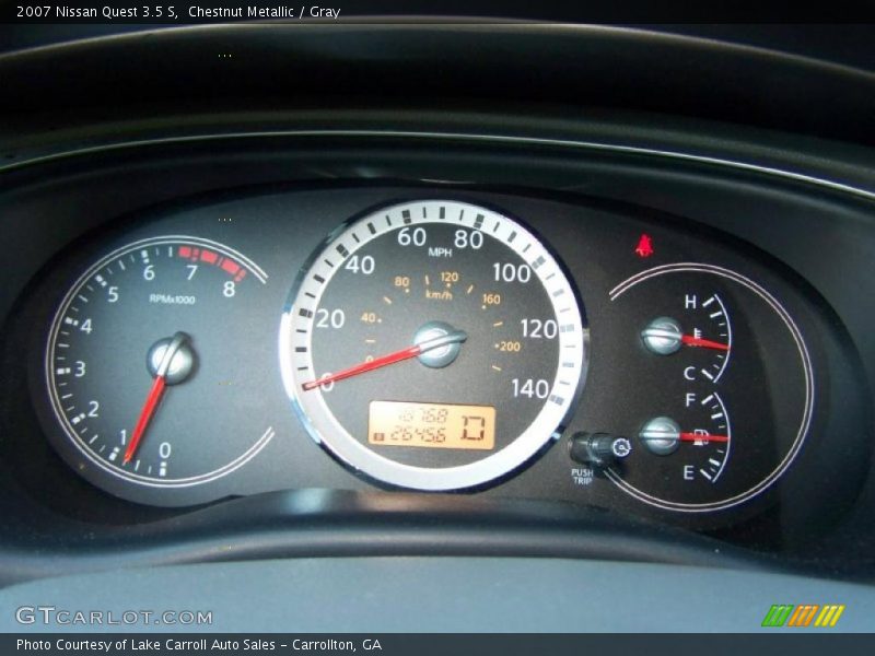 Chestnut Metallic / Gray 2007 Nissan Quest 3.5 S