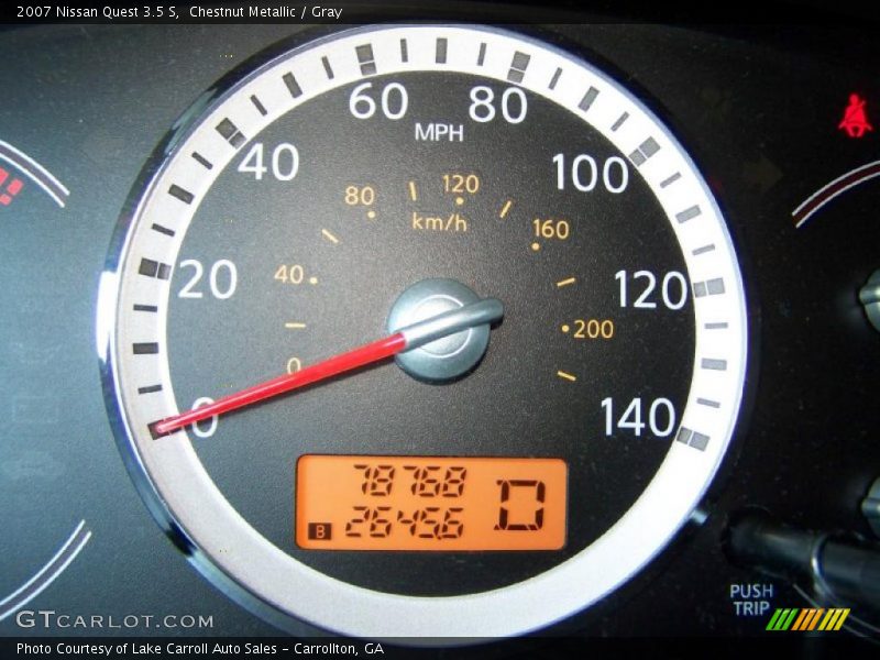 Chestnut Metallic / Gray 2007 Nissan Quest 3.5 S
