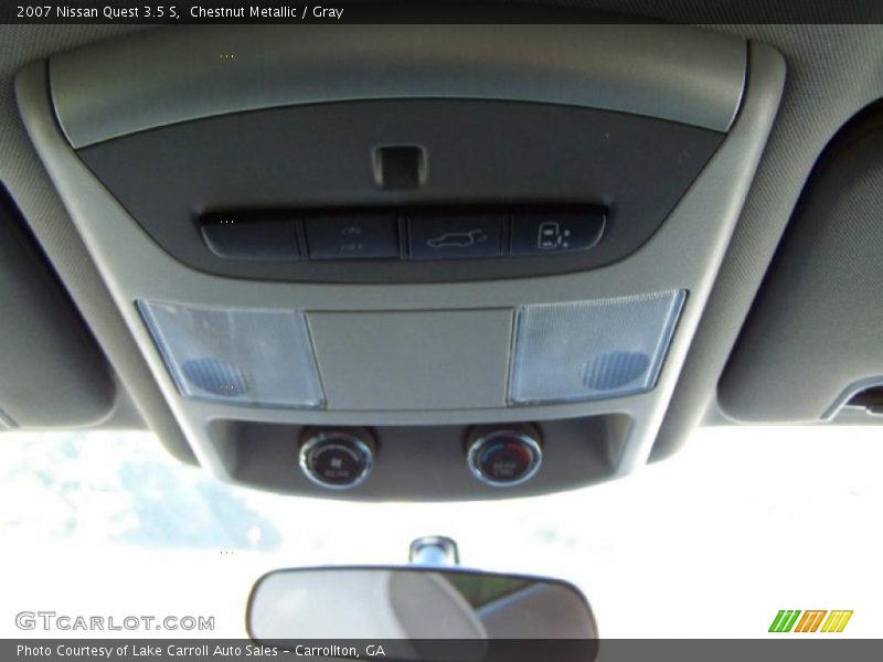 Chestnut Metallic / Gray 2007 Nissan Quest 3.5 S