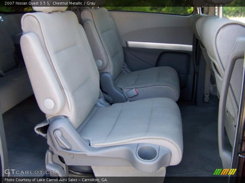 Chestnut Metallic / Gray 2007 Nissan Quest 3.5 S