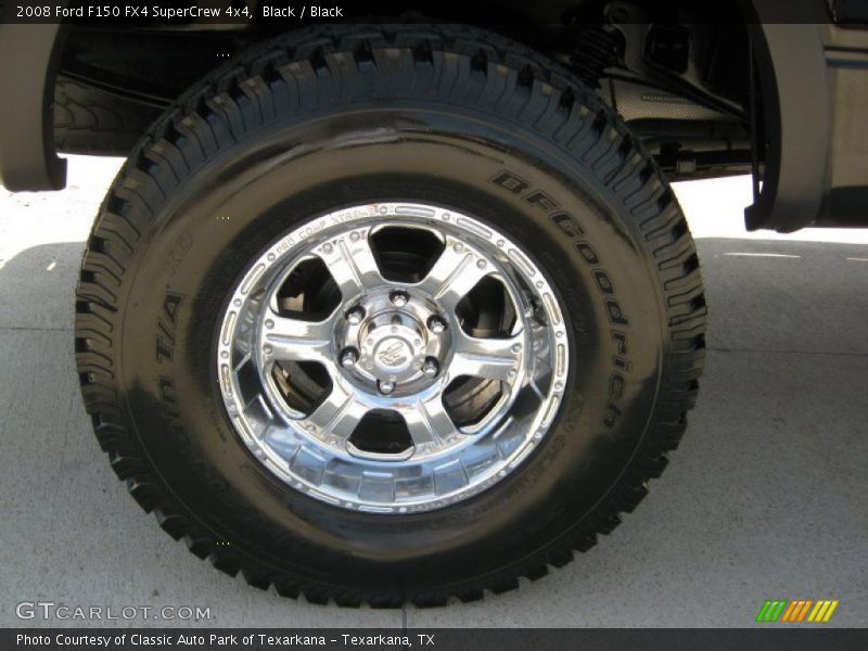 Black / Black 2008 Ford F150 FX4 SuperCrew 4x4