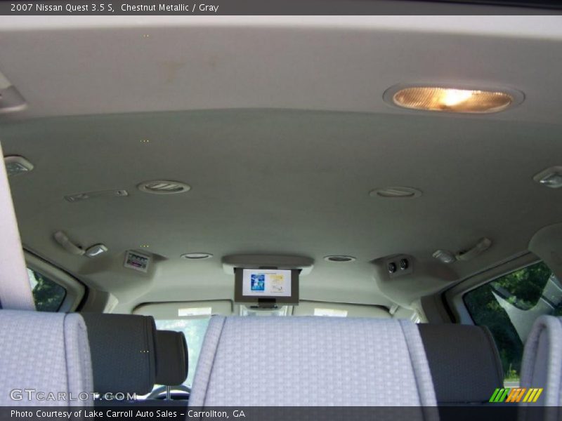 Chestnut Metallic / Gray 2007 Nissan Quest 3.5 S