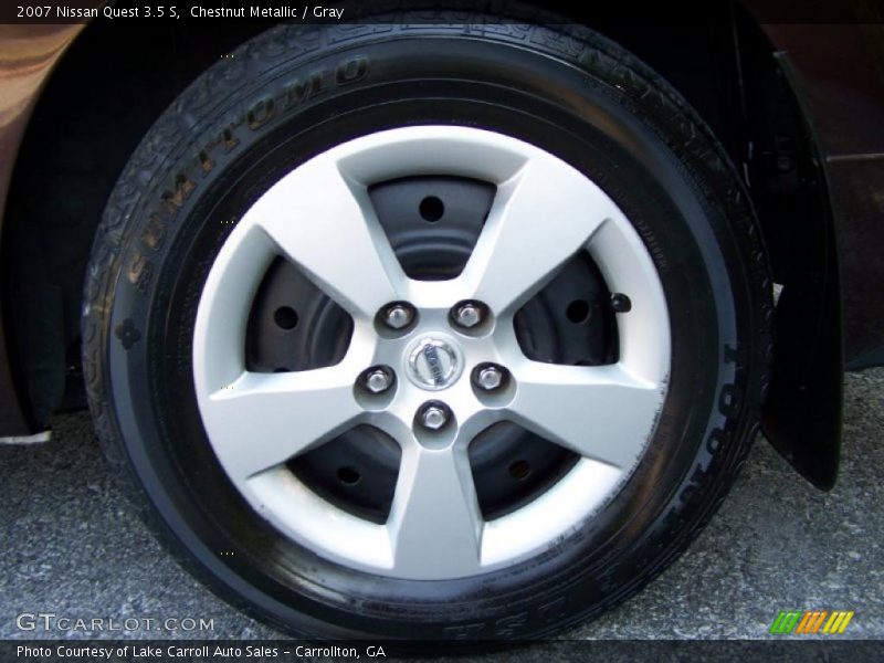 Chestnut Metallic / Gray 2007 Nissan Quest 3.5 S