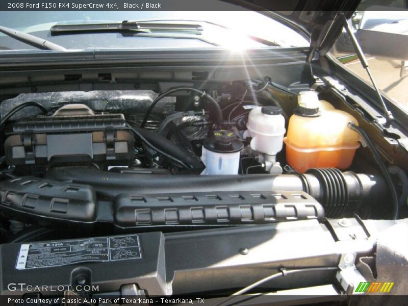 Black / Black 2008 Ford F150 FX4 SuperCrew 4x4
